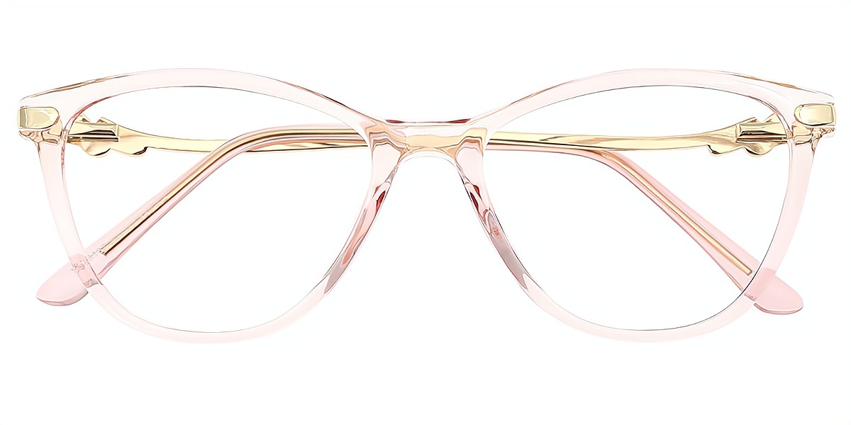 Pink Cat Eye Elegant TR90 Eyeglasses