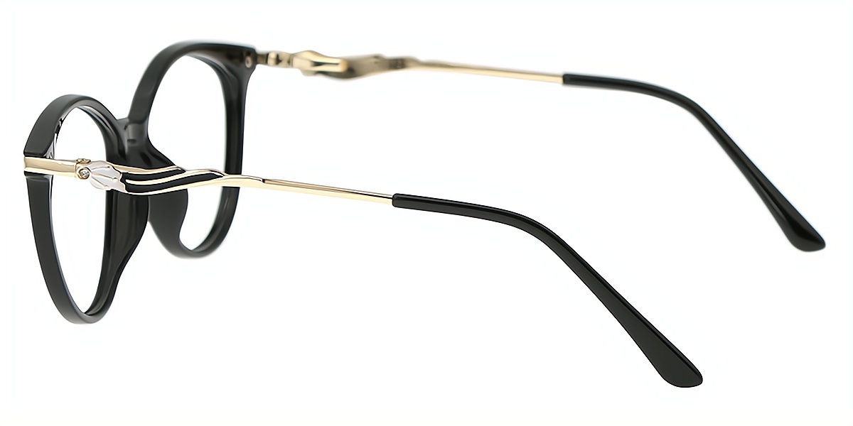 Black Cat Eye Elegant TR90 Eyeglasses