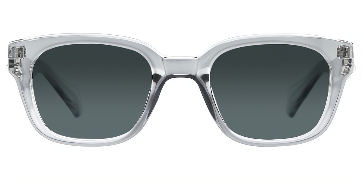 Gray Horn Retro TR90 Eyeglasses