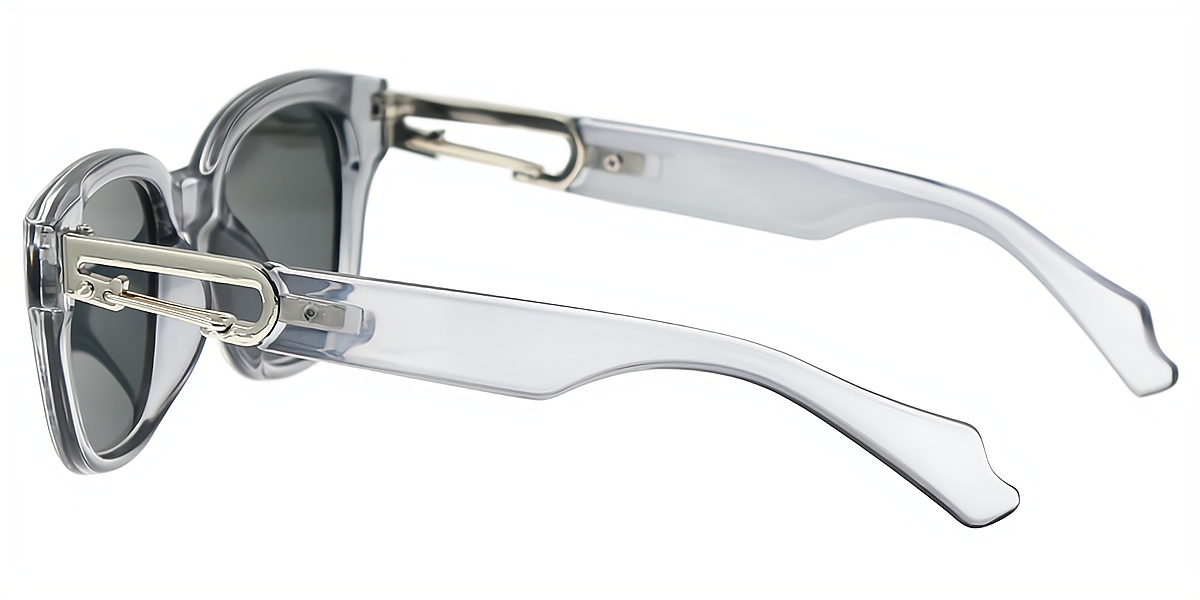 Gray Horn Retro TR90 Eyeglasses