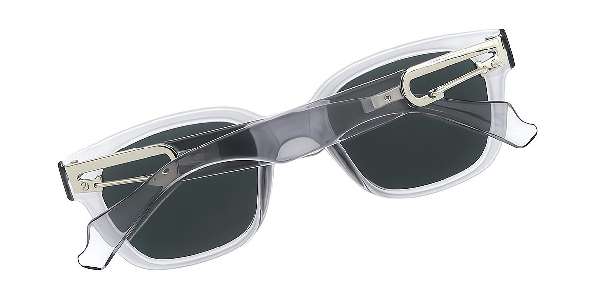 Gray Horn Retro TR90 Eyeglasses