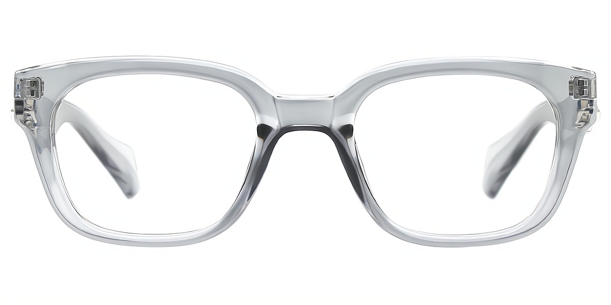 Gray Horn Retro TR90 Eyeglasses