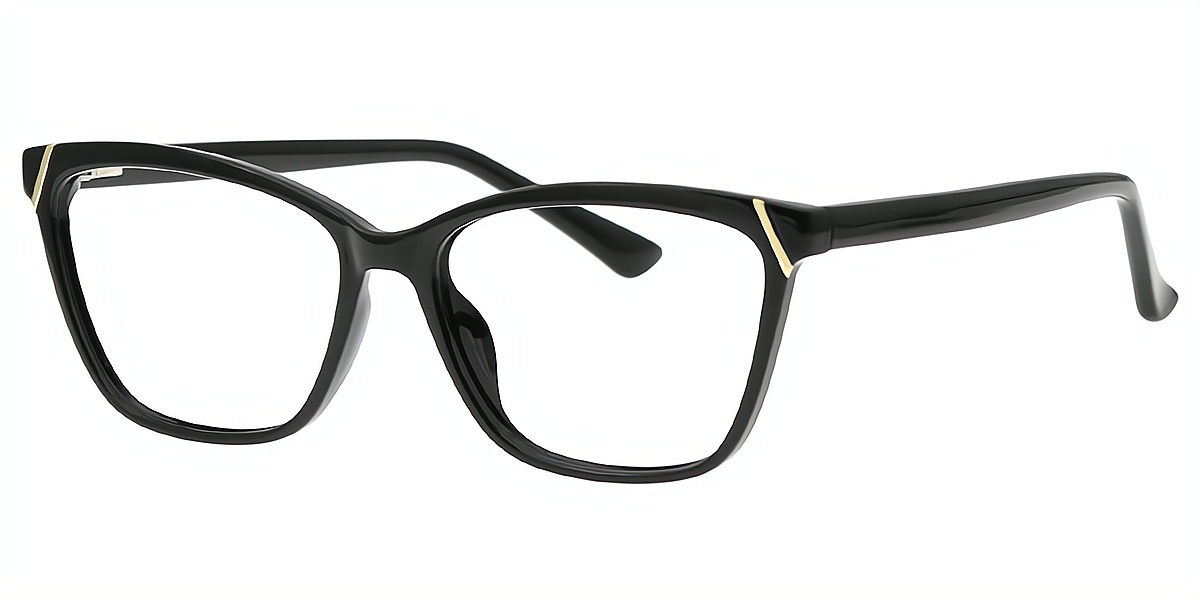 Black Cat Eye Chic TR90 Eyeglasses