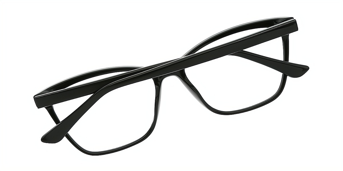 Black Cat Eye Chic TR90 Eyeglasses