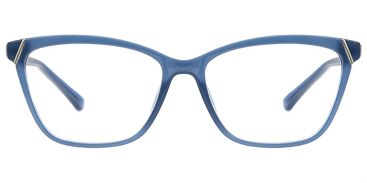 Blue Cat Eye Chic TR90 Eyeglasses