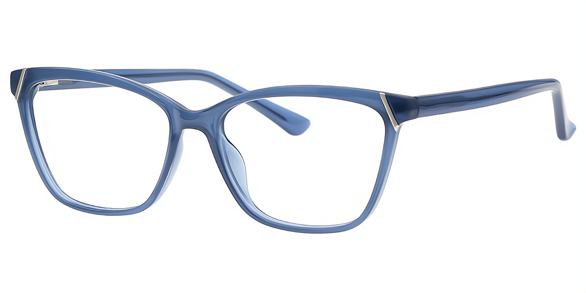 Blue Cat Eye Chic TR90 Eyeglasses