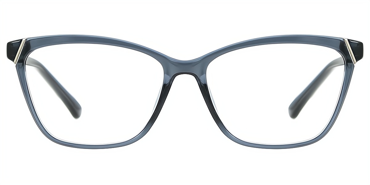 Gray Cat Eye Chic TR90 Eyeglasses