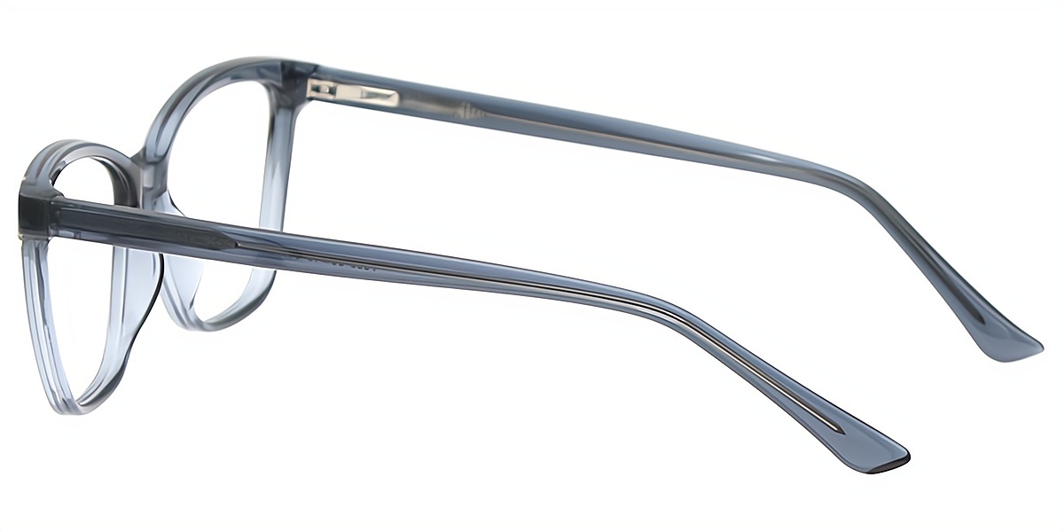 Gray Cat Eye Chic TR90 Eyeglasses