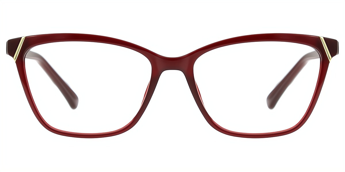 Red Cat Eye Chic TR90 Eyeglasses