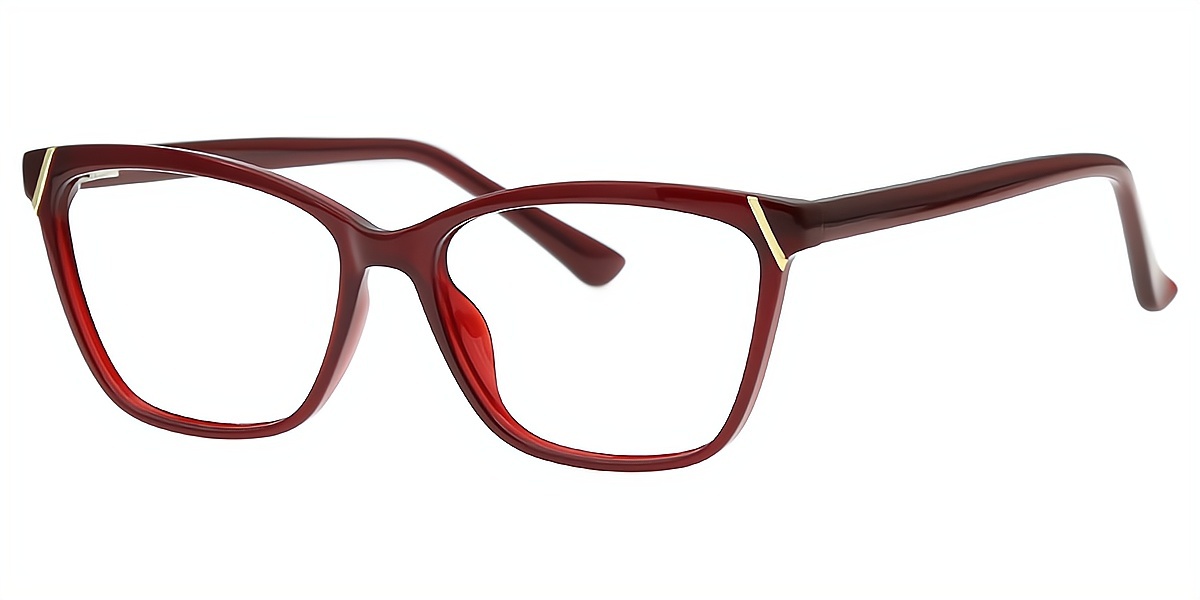 Red Cat Eye Chic TR90 Eyeglasses