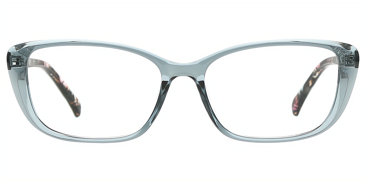 Blue Oval Simple TR90 Eyeglasses