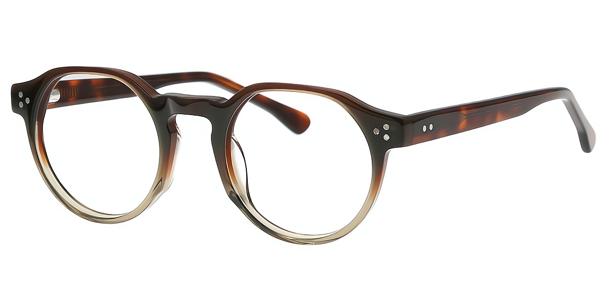 Mix Oval Elaborate Acetate Eyeglasses