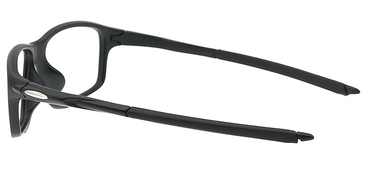 Black Geometric TR90 Eyeglasses