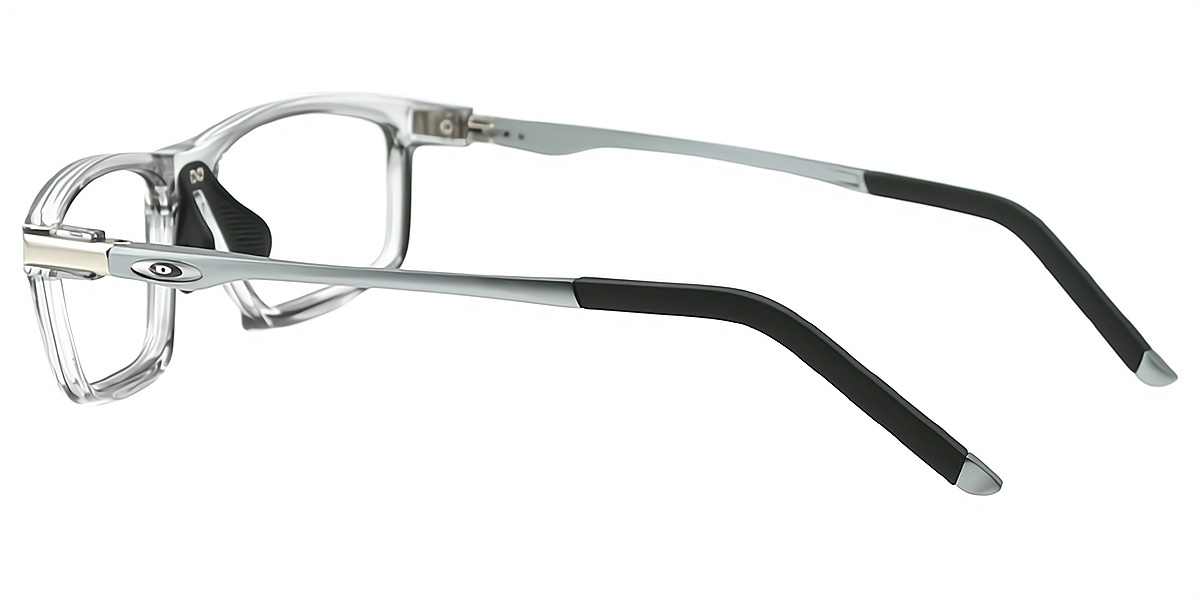 Gray Geometric Chic TR90 Eyeglasses