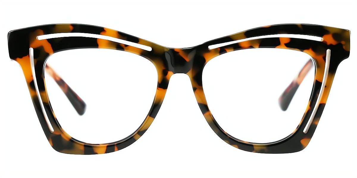 Tortoise Butterfly Hipster Board Eyeglasses