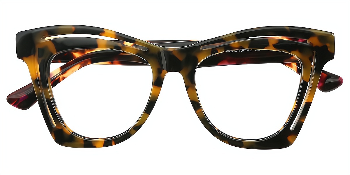 Tortoise Butterfly Hipster Board Eyeglasses