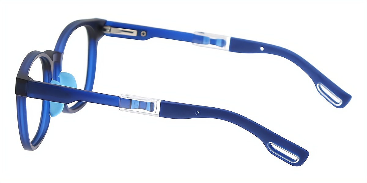 Blue Oval Simple TR90 Eyeglasses