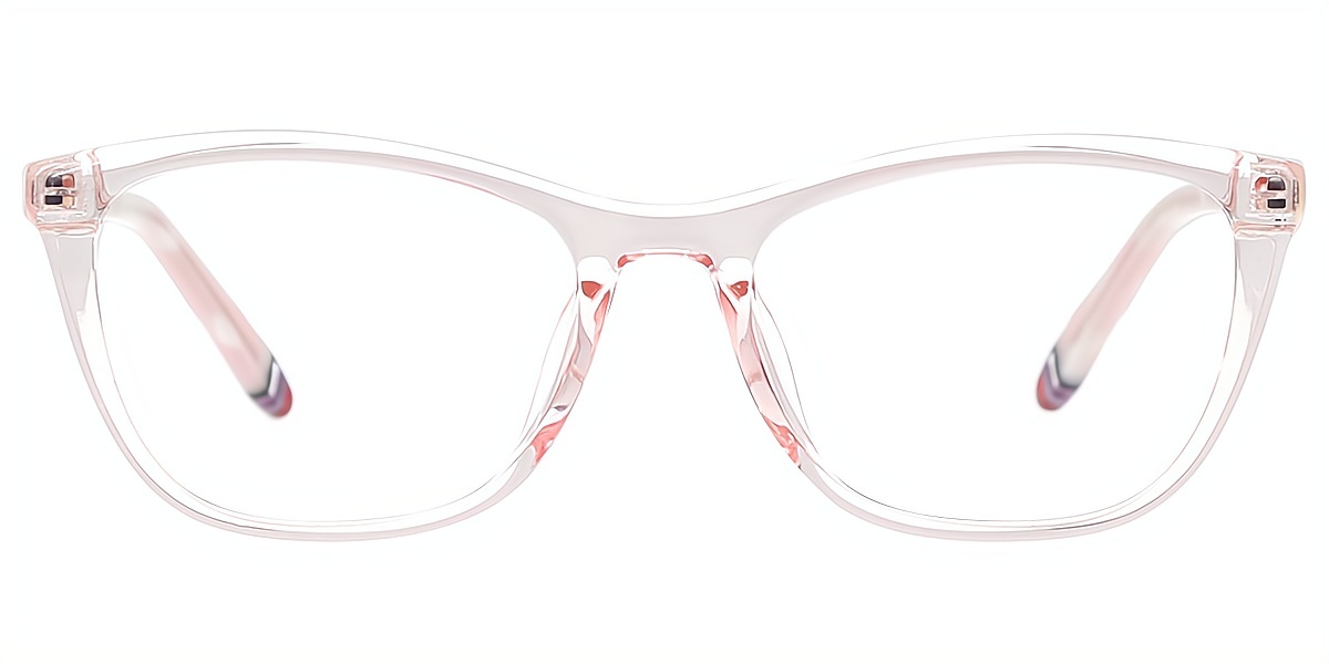 Pink Gradient Cat Eye Elegant TR90 Eyeglasses