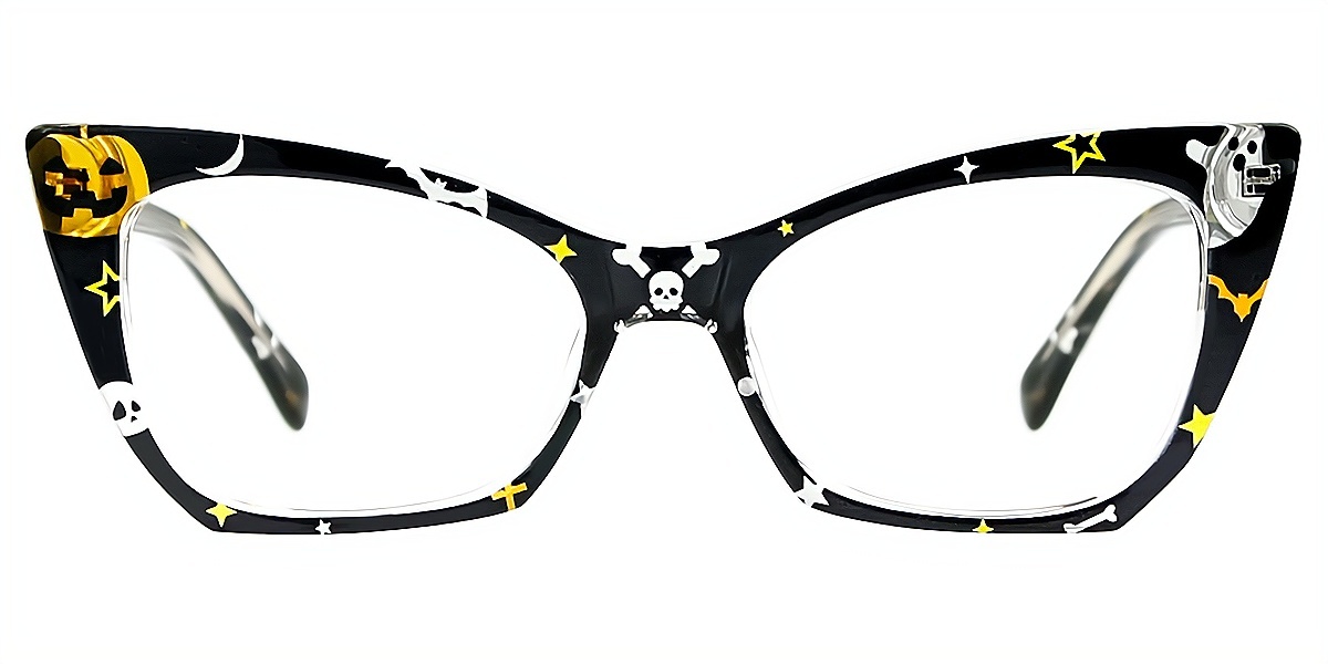 Black Cat Eye Chic TR90 Eyeglasses