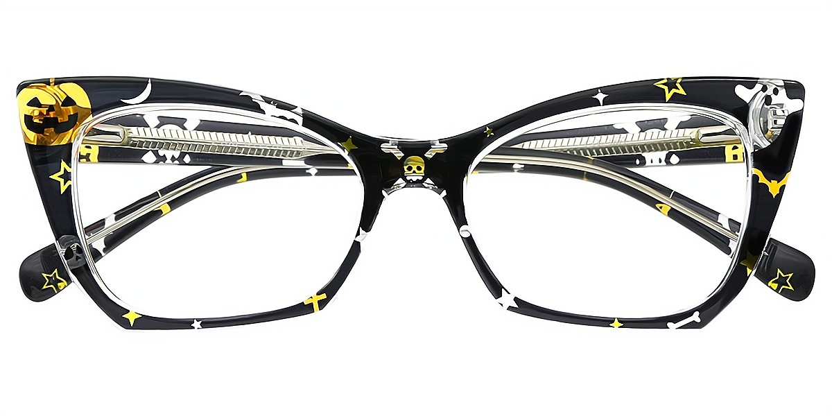 Black Cat Eye Chic TR90 Eyeglasses