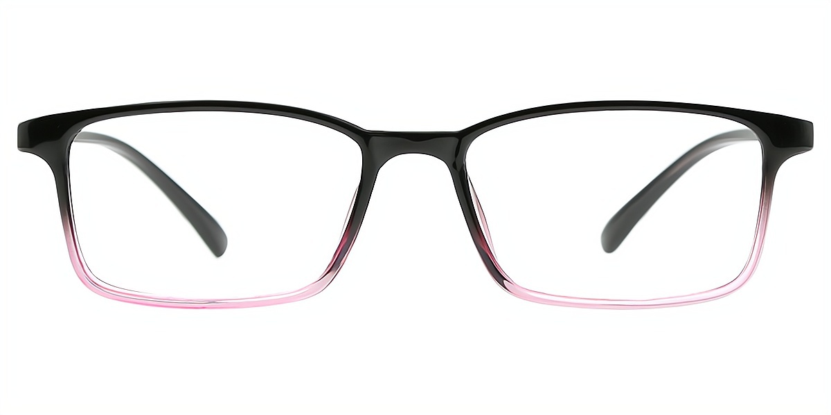 Mix Rectangle Simple Plastic Eyeglasses