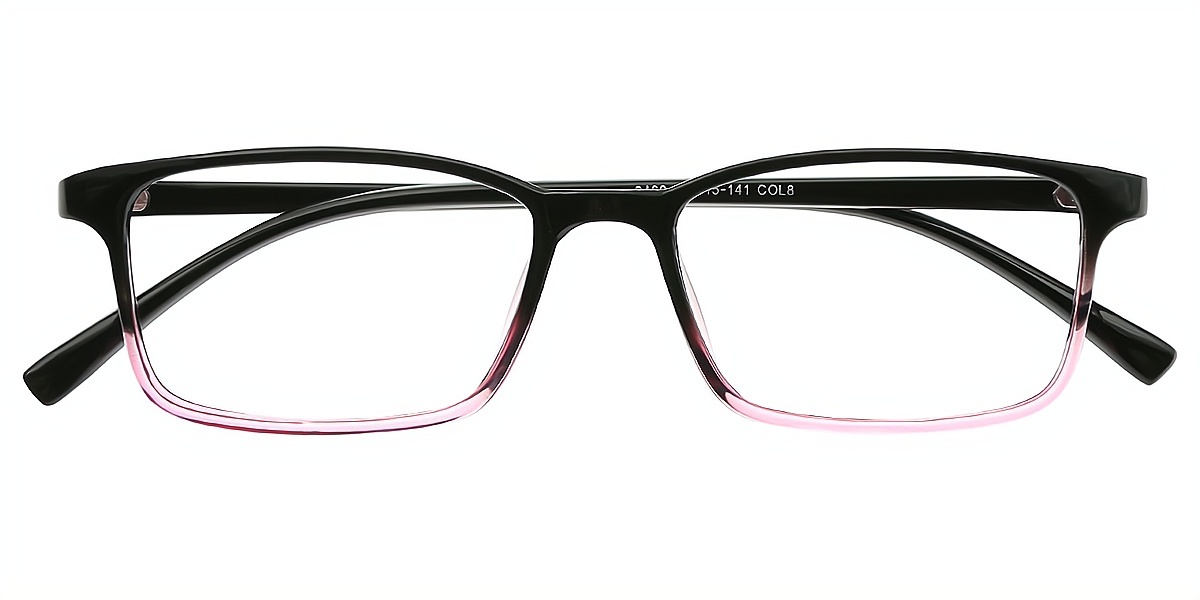 Mix Rectangle Simple Plastic Eyeglasses