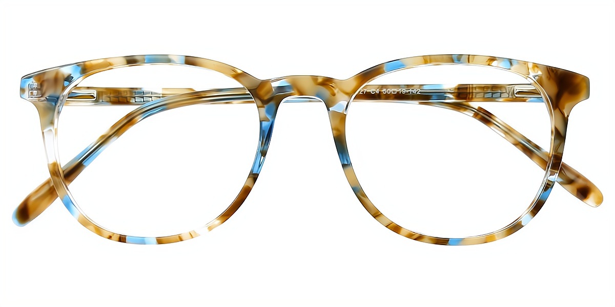 Mix Oval Elegant Acetate Eyeglasses