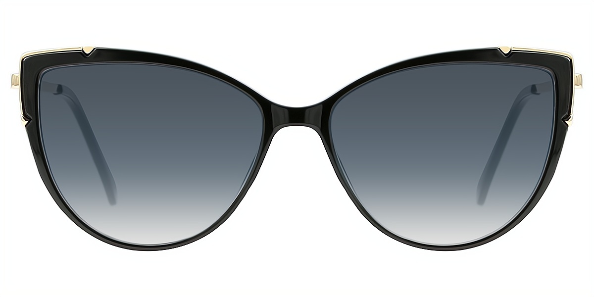 Black Cat Eye Detailed TR90 Eyeglasses