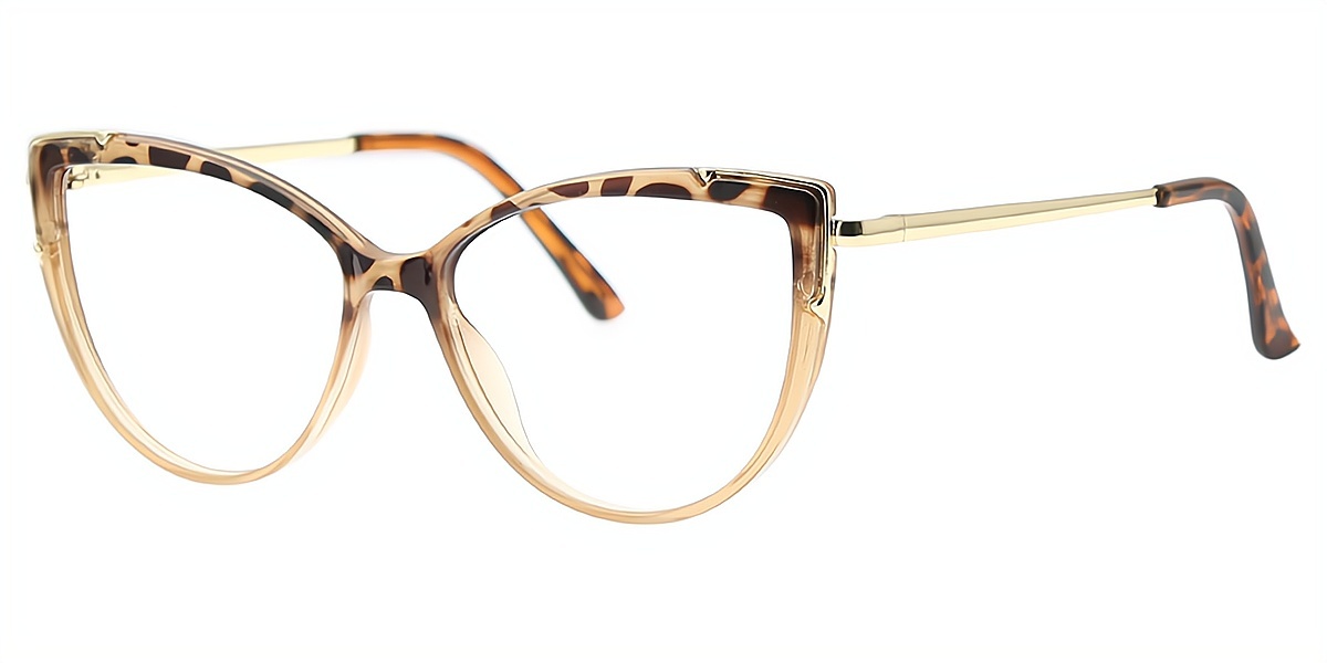 Mix Cat Eye Detailed TR90 Eyeglasses