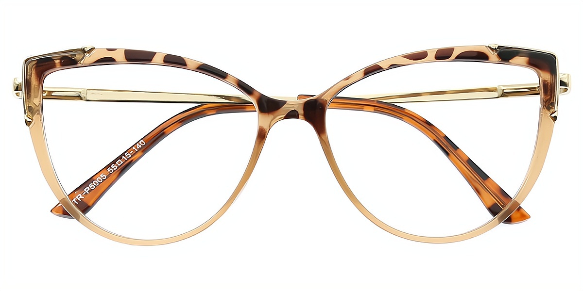 Mix Cat Eye Detailed TR90 Eyeglasses