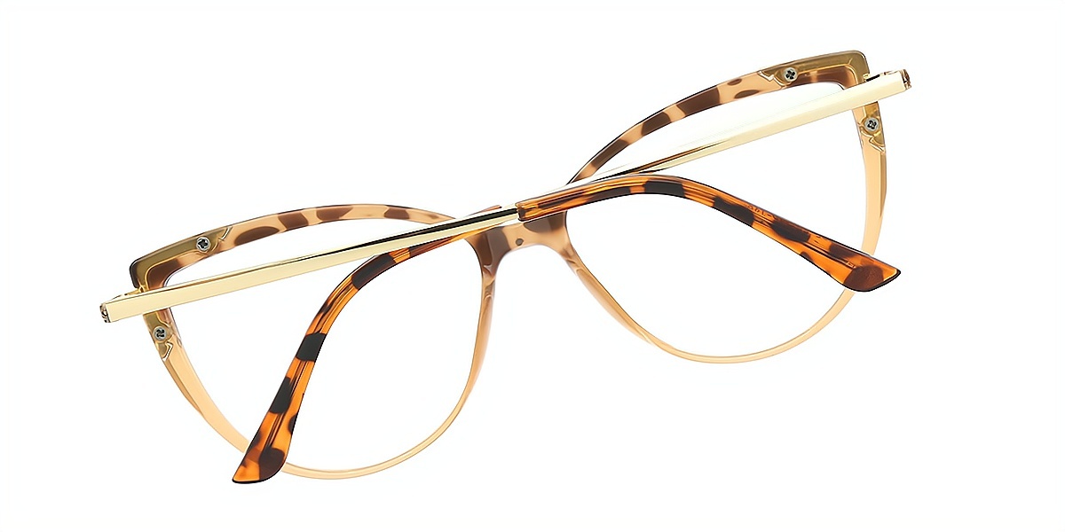 Mix Cat Eye Detailed TR90 Eyeglasses