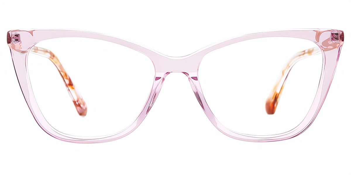 Light Purple Cat Eye Classic Acetate Eyeglasses