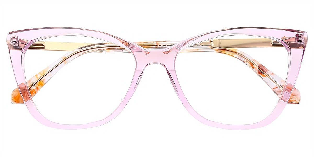 Light Purple Cat Eye Classic Acetate Eyeglasses