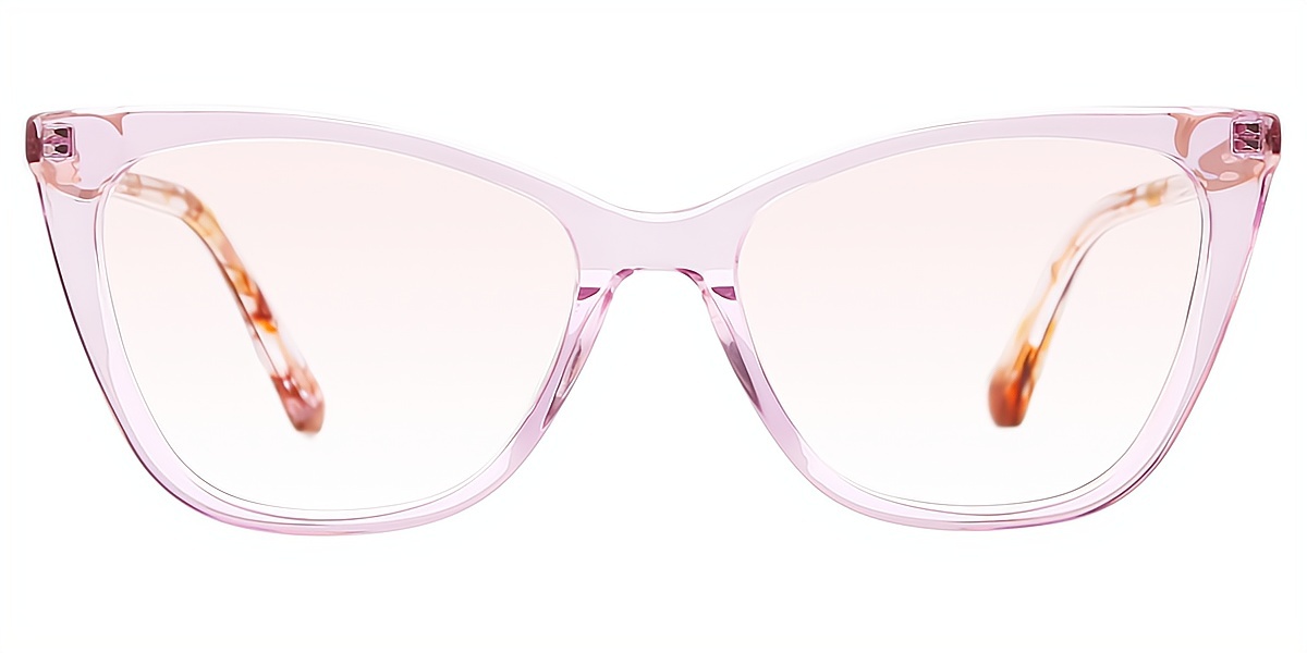 Light Purple Cat Eye Classic Acetate Eyeglasses