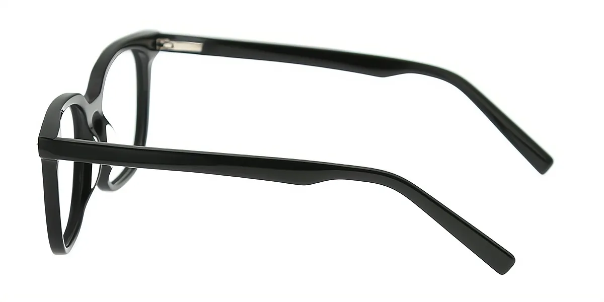 Black Square Classic Acetate Eyeglasses
