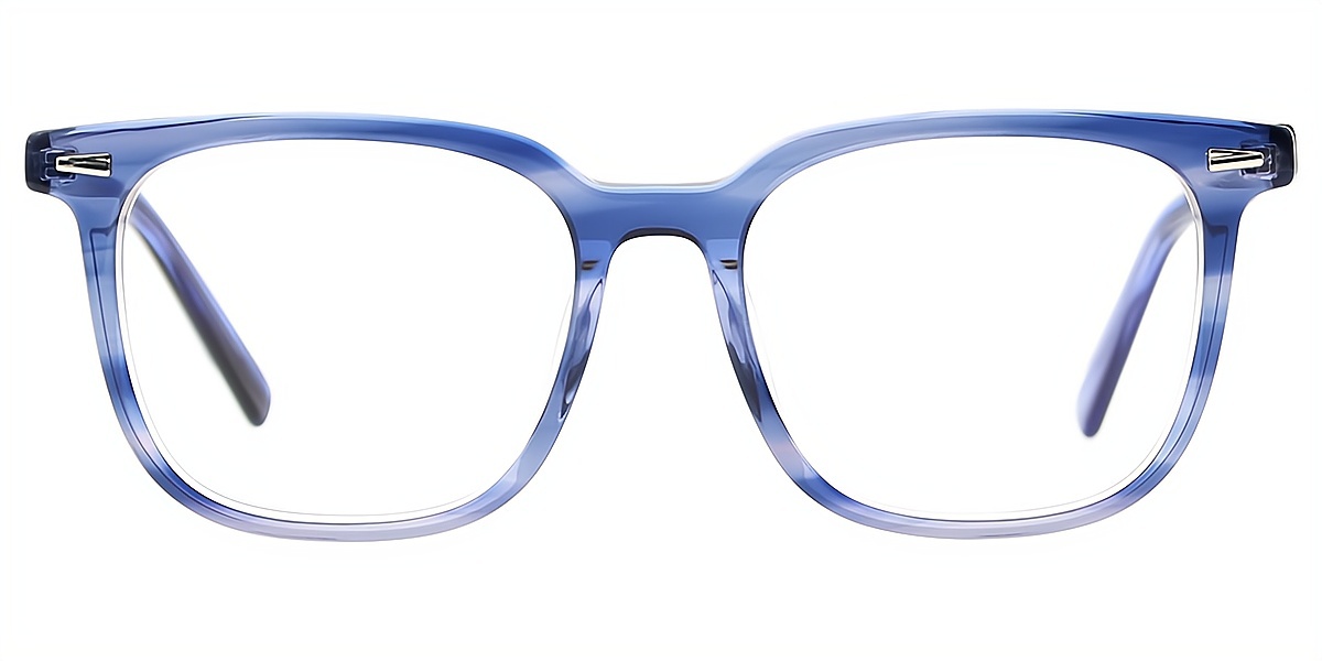 Blue Square Classic Acetate Eyeglasses