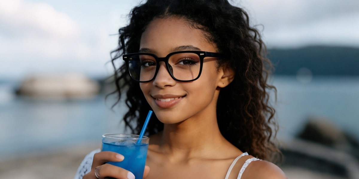 Black Square Classic Acetate Eyeglasses