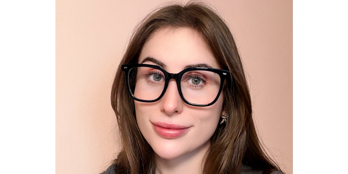 Black Oval Oversized Acetate Eyeglasses