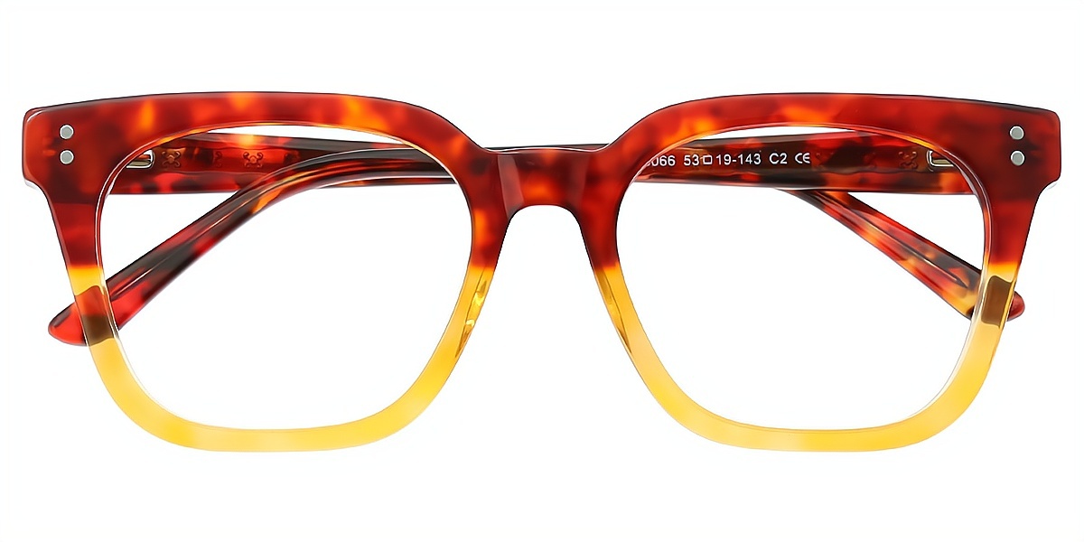 Mix Square Classic Wide Acetate Eyeglasses