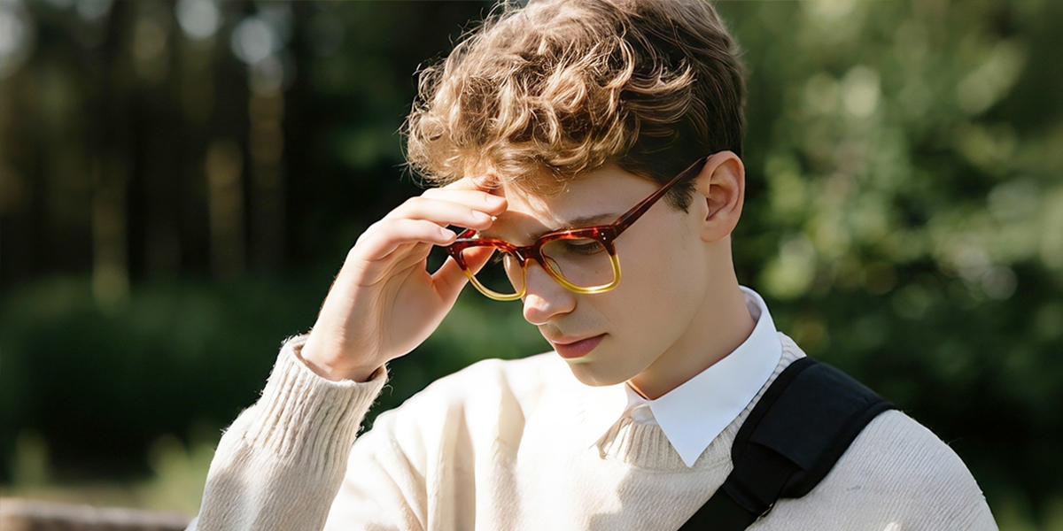Mix Square Classic Wide Acetate Eyeglasses