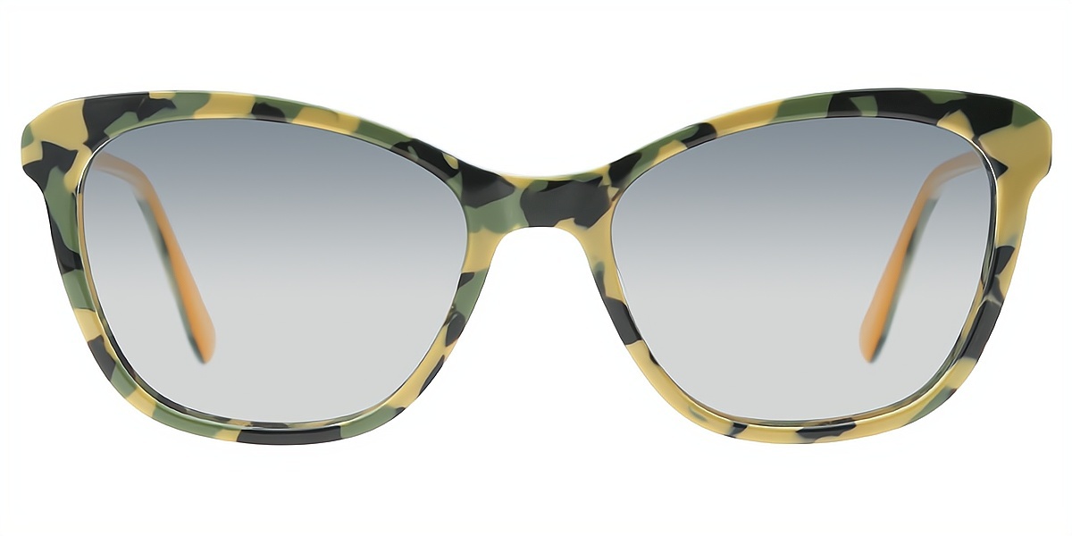 Green Butterfly Chic Acetate Eyeglasses