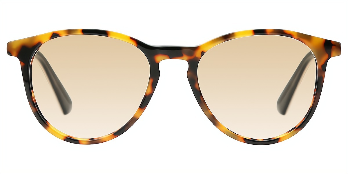 Tortoise Oval Classic Horn Acetate Eyeglasses