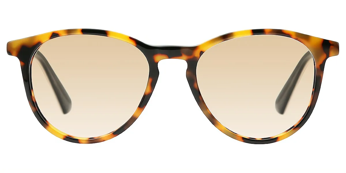 Tortoise Oval Classic Horn Acetate Eyeglasses