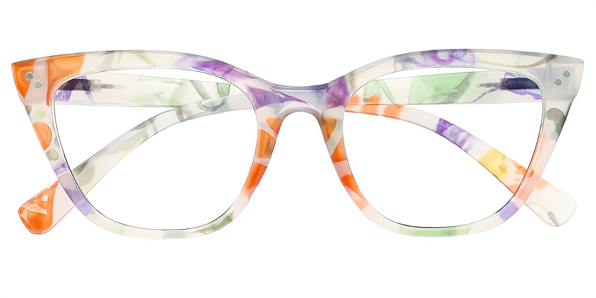 Mix Cat Eye Fancy TR90 Eyeglasses