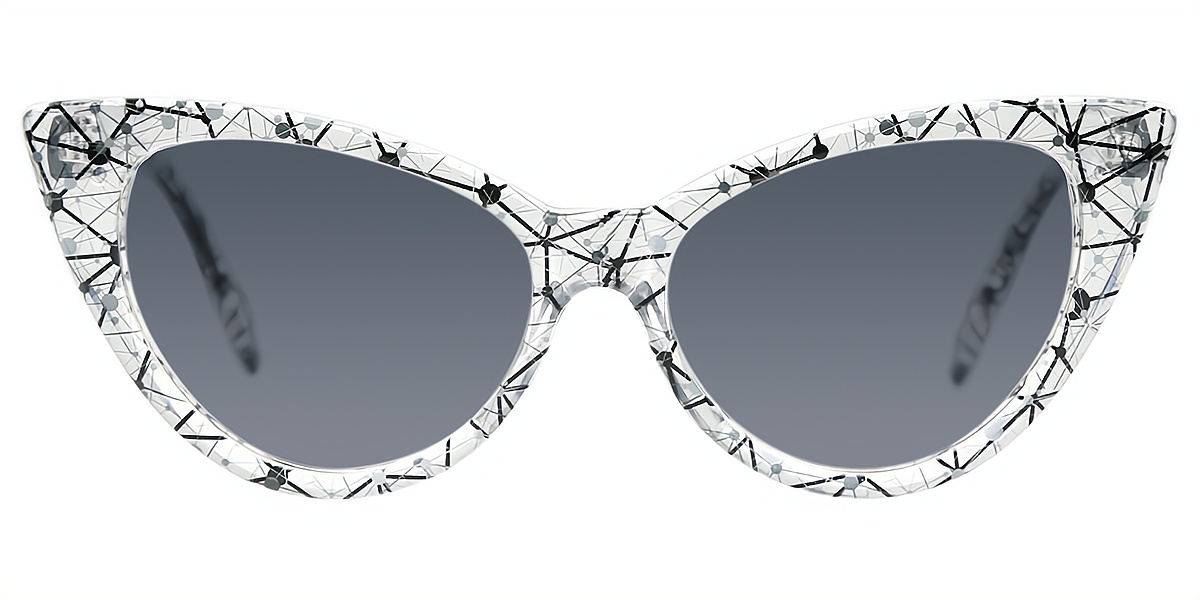 Mix Cat Eye Modish Plastic Eyeglasses