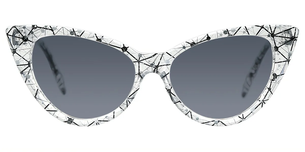 Mix Cat Eye Modish Plastic Eyeglasses