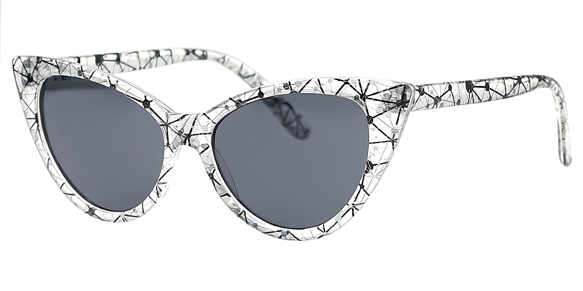 Mix Cat Eye Modish Plastic Eyeglasses