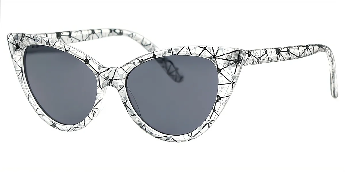 Mix Cat Eye Modish Plastic Eyeglasses