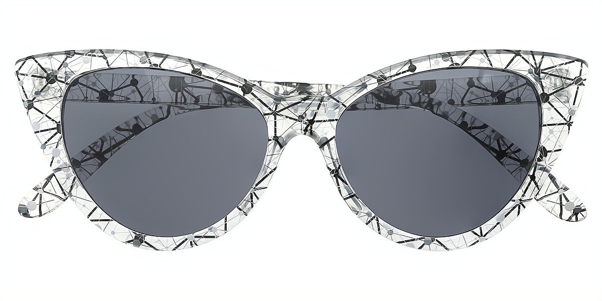 Mix Cat Eye Modish Plastic Eyeglasses