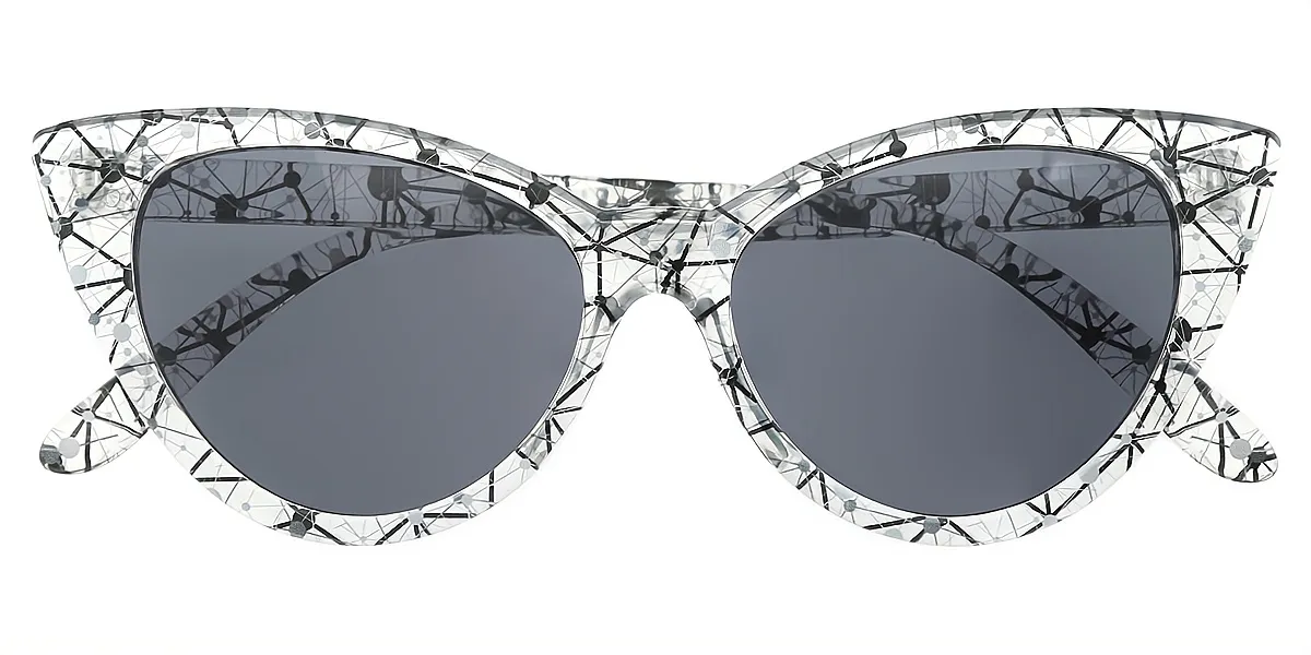 Mix Cat Eye Modish Plastic Eyeglasses